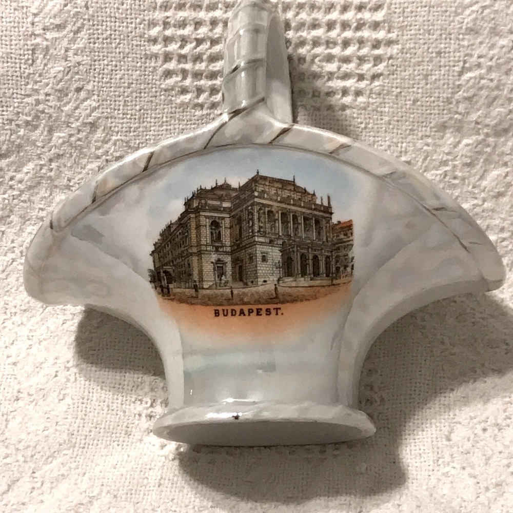 Victoria Australia Budapest Porcelain Vase